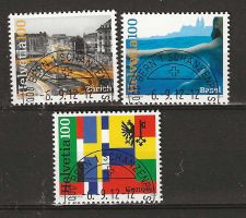 M1435 -  Villes de Suisse 1er jour