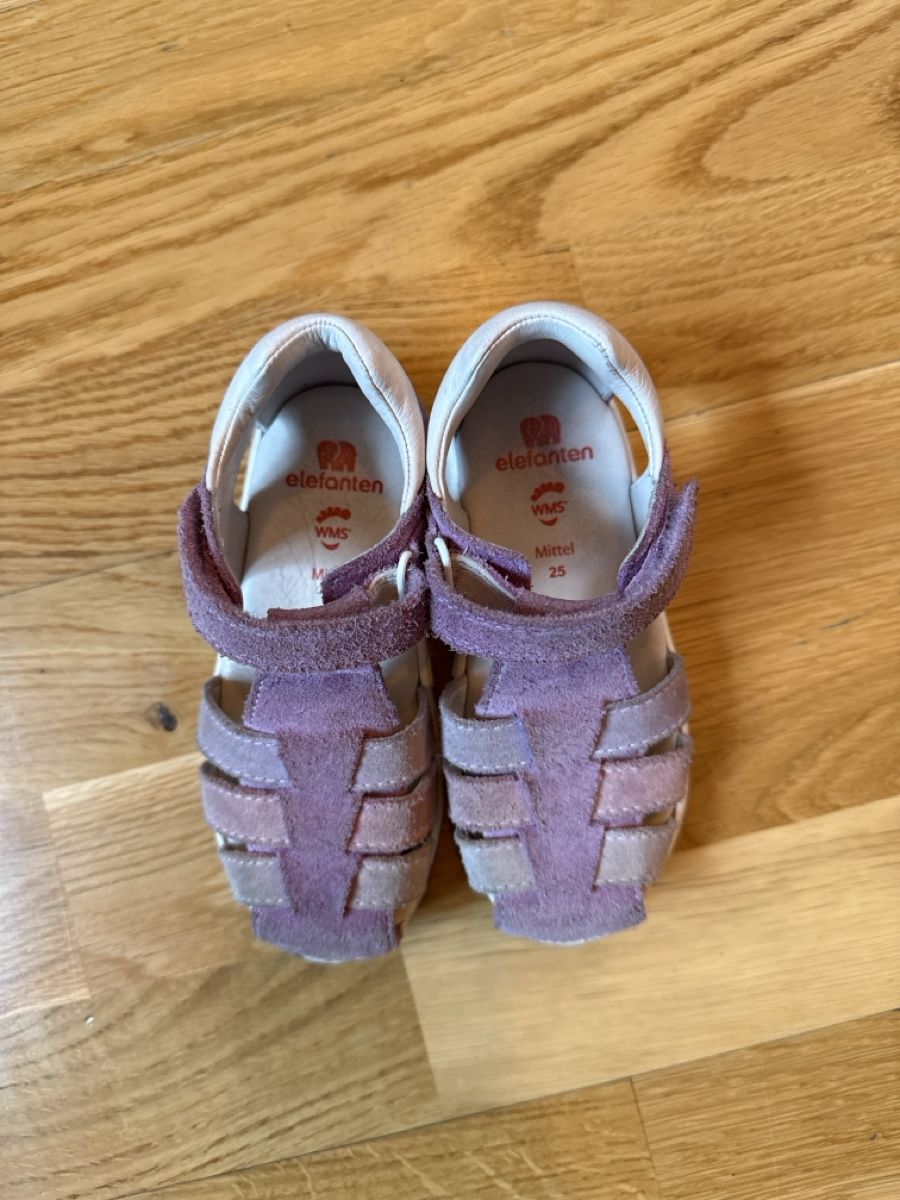 Elefanten Scarpe per ragazze: Elefanten Sandalen, lila, Gr. 25  – Usato da Ottikon venduto da Domito 2