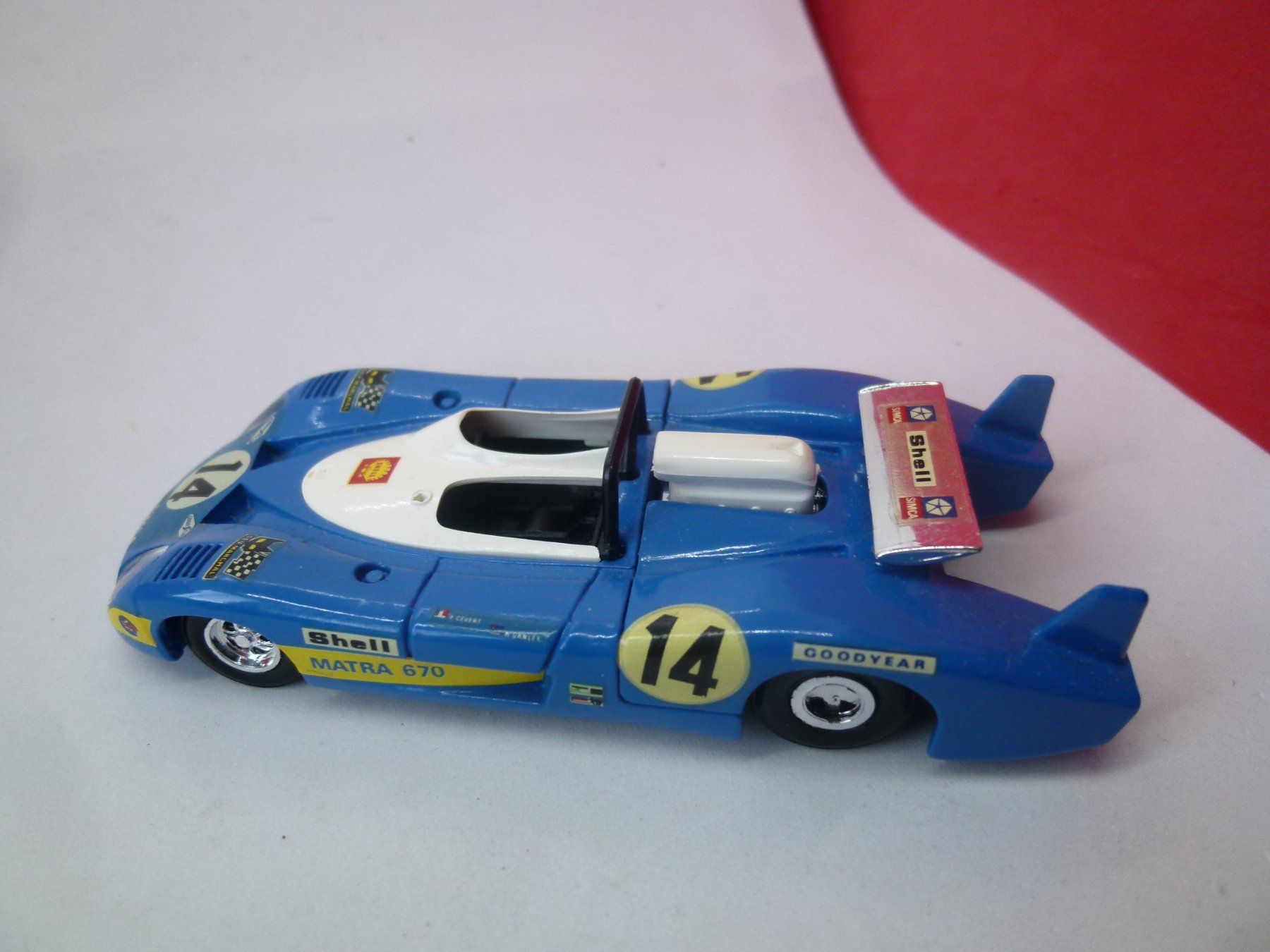 Solido Modellini d'auto: SOLIDO alt - 1973 -  Matra -Simca - blau 14 - schön – Usato da Reiden venduto da mondial2