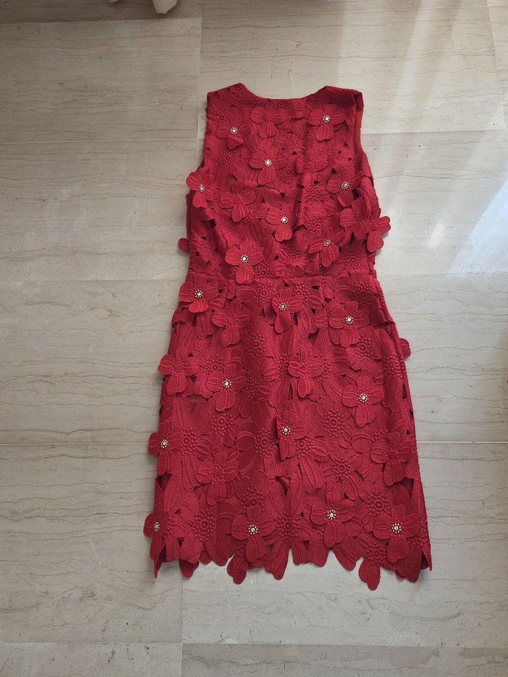 Michael Kors Vestiti: Michael Kors Kleid Rot GR XS – Nuovo (secondo la descrizione) da Luzern venduto da annabelle25 7