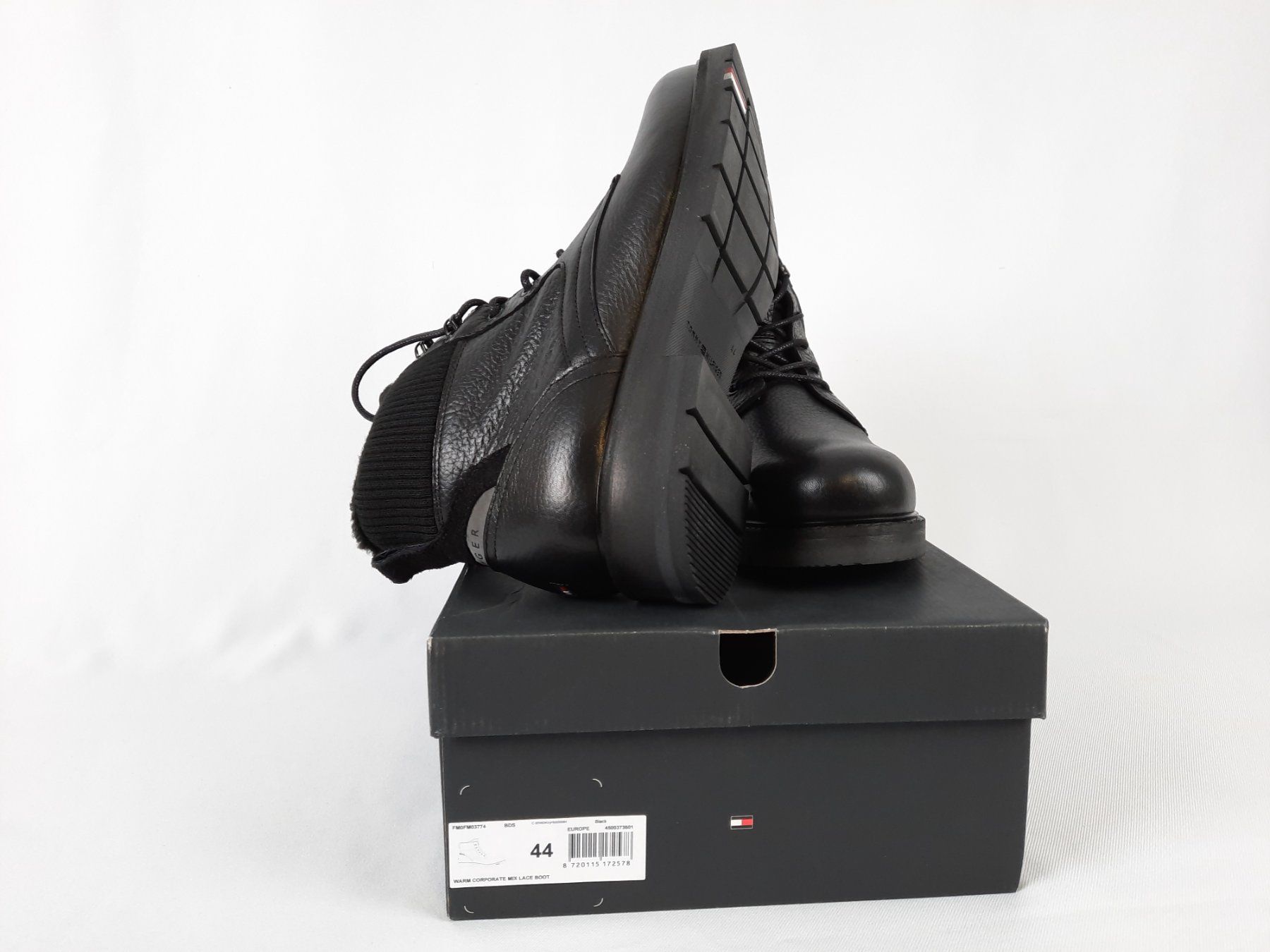 Tommy Hilfiger Scarpe da uomo: TOMMY HILFIGER Herrenschuh Gr.44 schwarz – Nuovo (secondo la descrizione) da Beinwil am See venduto da Restwert_Beinwil 1
