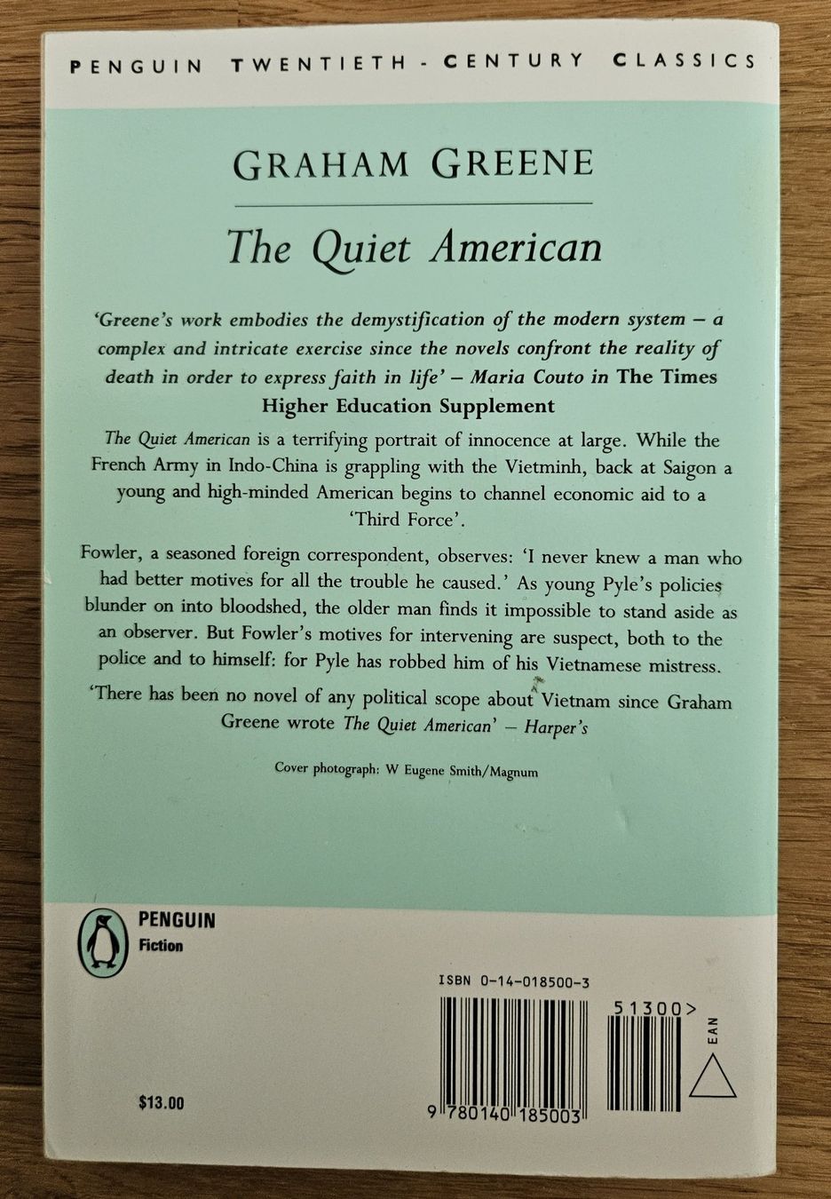 Bücher: Book Graham Greene: The Quiet American – Gebraucht aus Schaffhausen von asyouwestley 3