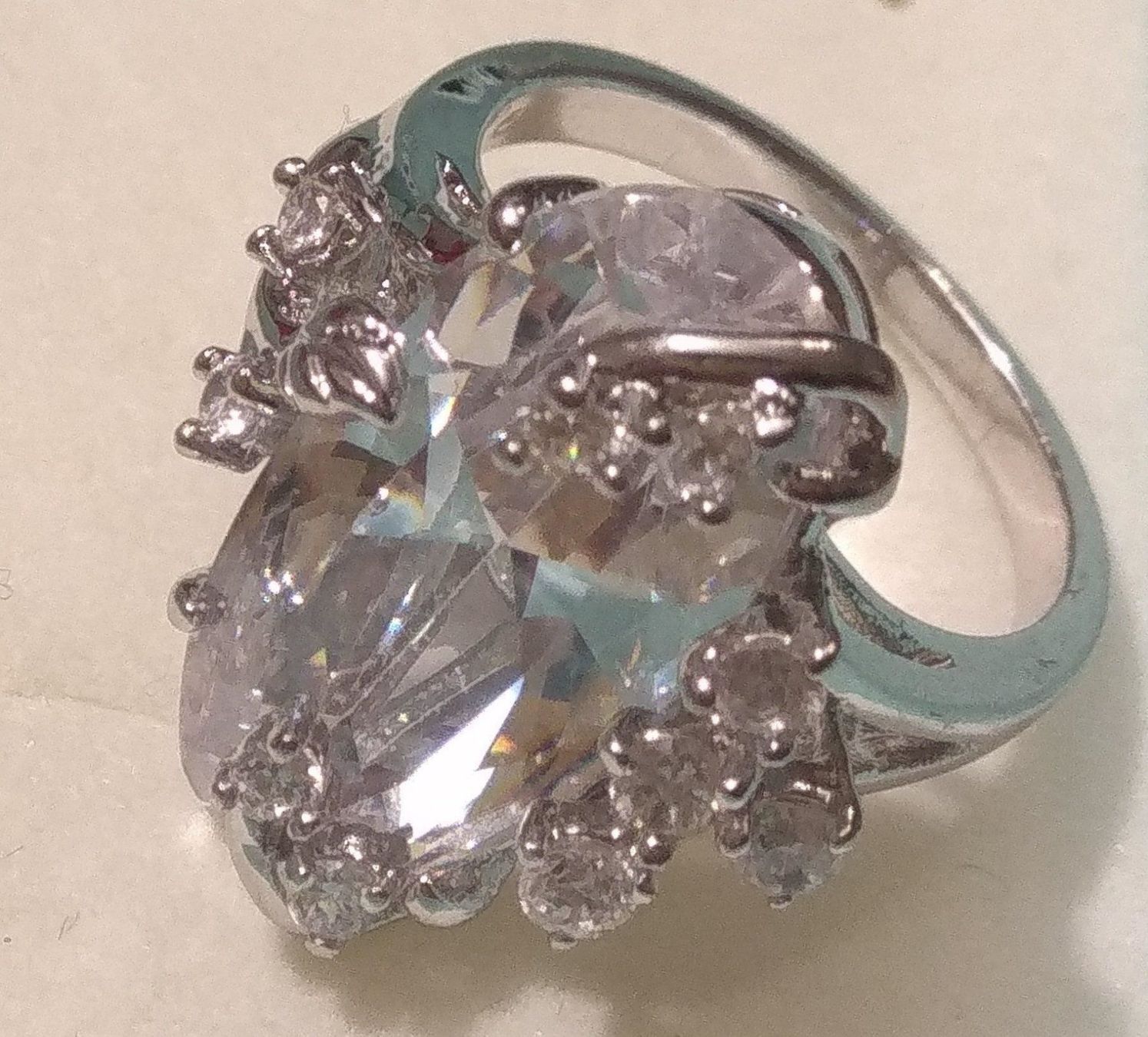 Ringe: Ring Zirkonia mit Strass 17.5mm / 55 – Neu und originalverpackt aus Münchenbuchsee von Daniel0133 2