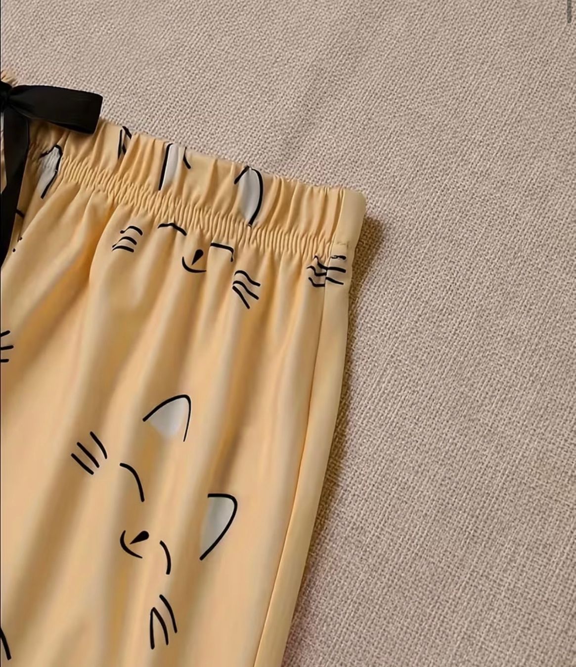 Negligees & Pigiami: Schlafanzug-Pyjama-3-teilig-Katze-Mond-super flauschig-Top – Nuovo e nell'imballaggio originale da Teufenthal AG venduto da MeineSchatztruhe 3