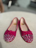 Ballerine Ras fucsia con cristalli nuovo condizione. CHF 70