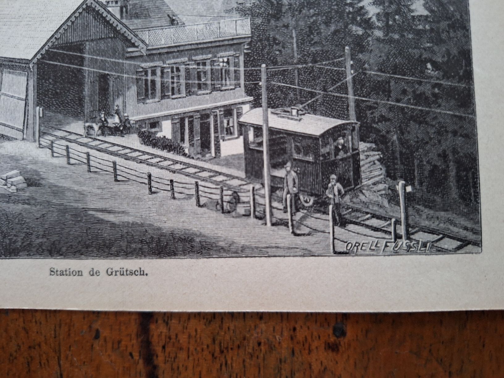 Incisioni: STATION DE GRUTSCH – Usato da Bevaix venduto da bohrap 1