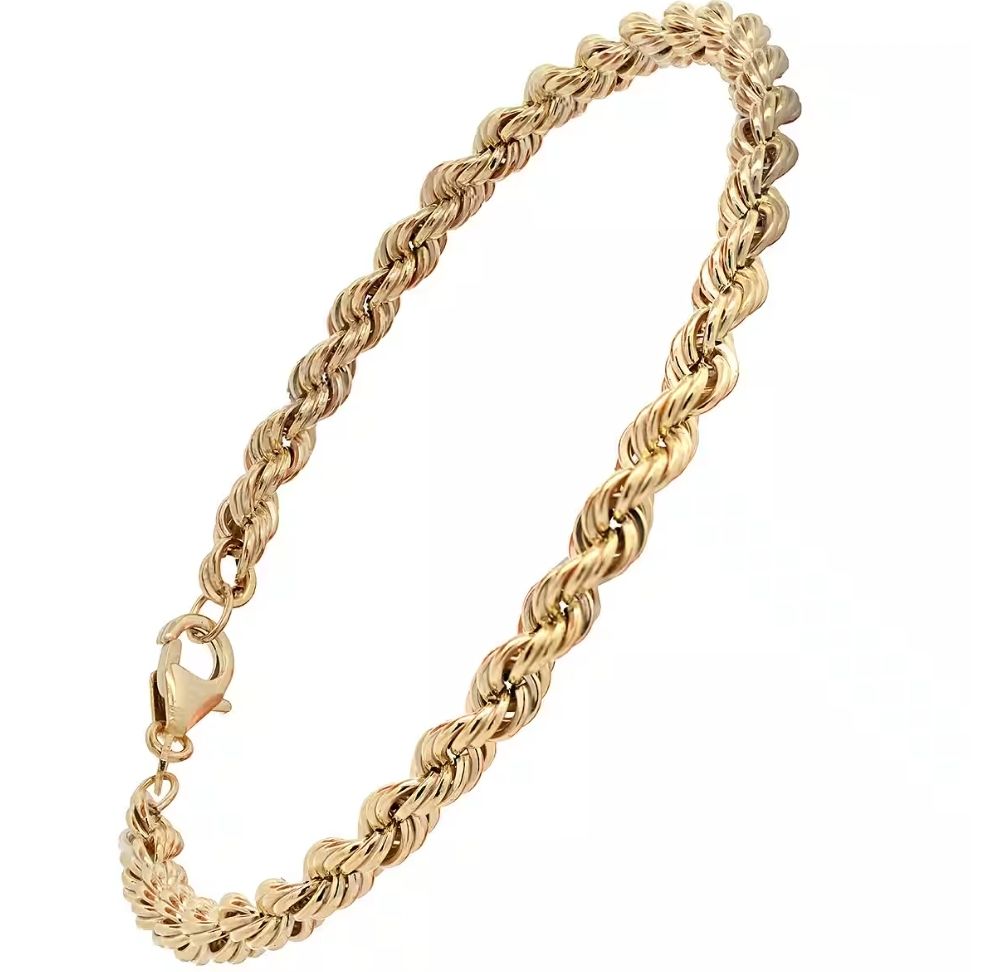 Bracciali & Braccialetti: 3,3mm Gold Armband – Nuovo e nell'imballaggio originale da Hemmental venduto da Goldwelt2