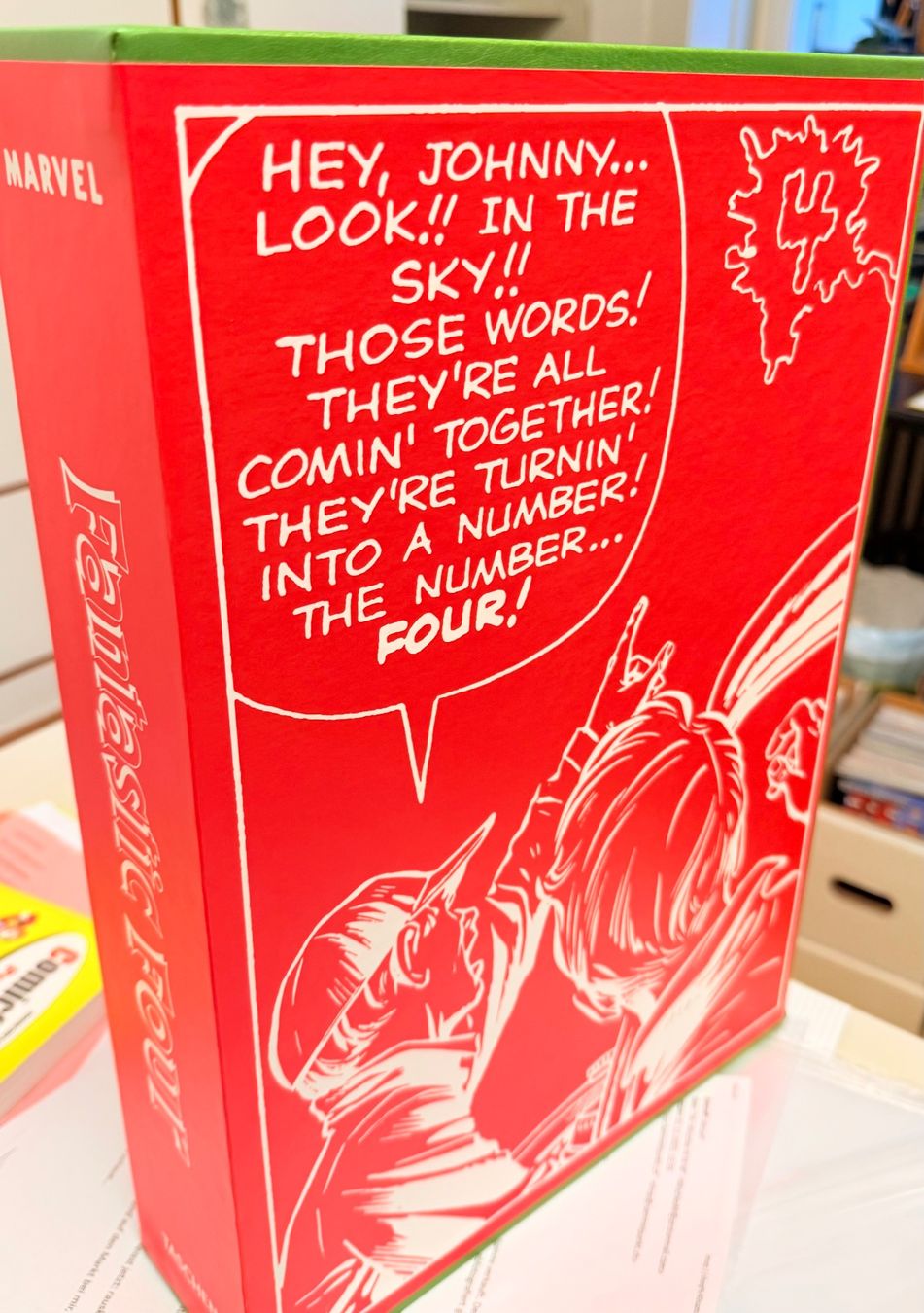 Fumetti: Fantastic Four Library: 43cm high! 1961-1963. E US-Import! – Nuovo e nell'imballaggio originale da Zuerich venduto da SonderArt-Wertgut 3