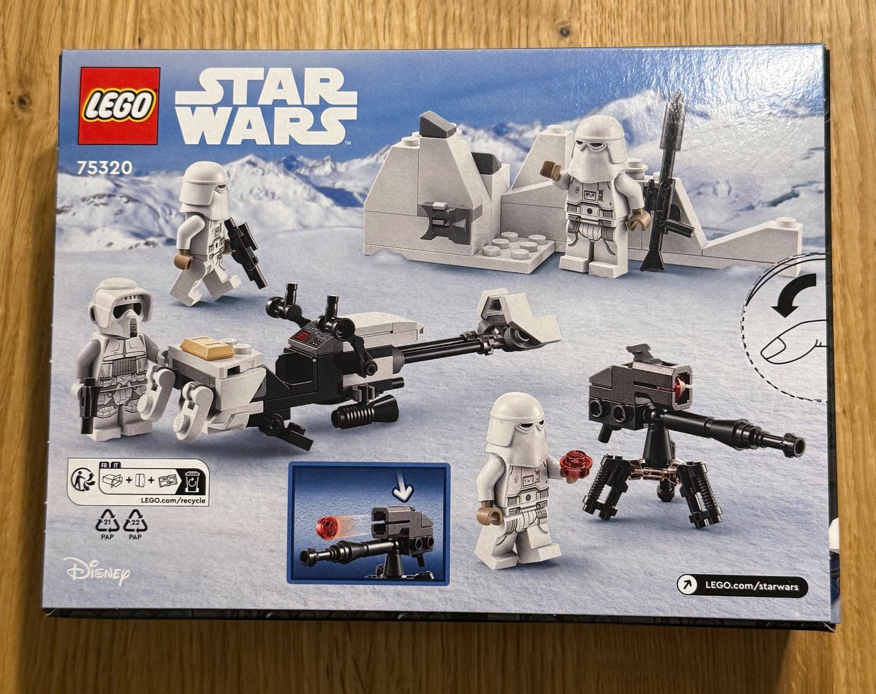 Lego Giocattoli: Lego 75320 Snowtropper Battle Pack – Nuovo e nell'imballaggio originale da Studen BE venduto da Ironbonehead 1