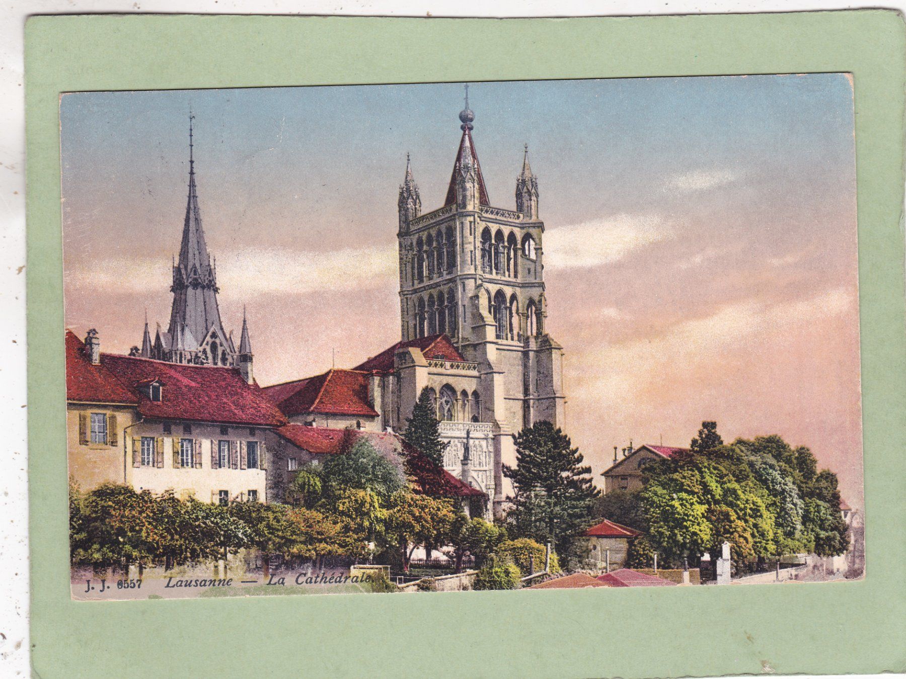 Cartoline postali: Lausanne La Cathédrale 1923 – Usato da Herisau venduto da Lisegrat2008