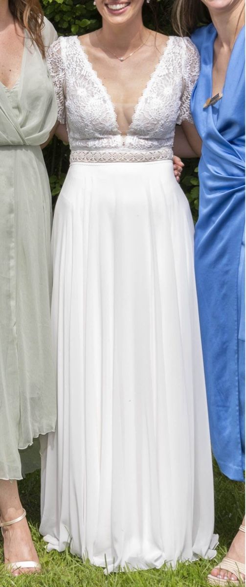 Kleider: Brautkleid Gr. 36 Boho – Neu (gemäss Beschreibung) aus Erlach von sch_w9np 2