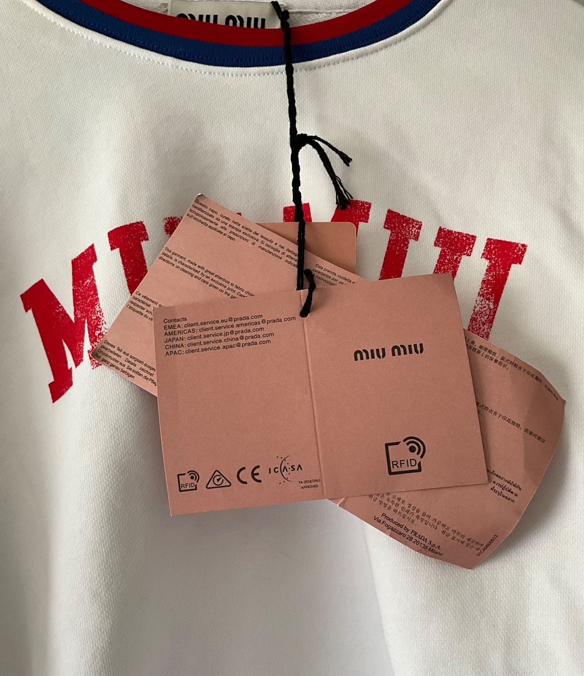 Miu Miu Maglioni & Felpe: Original Miu Miu Cropped Sweater NEU MIT TAGS – Nuovo (secondo la descrizione) da Grenchen venduto da sojalatte 5