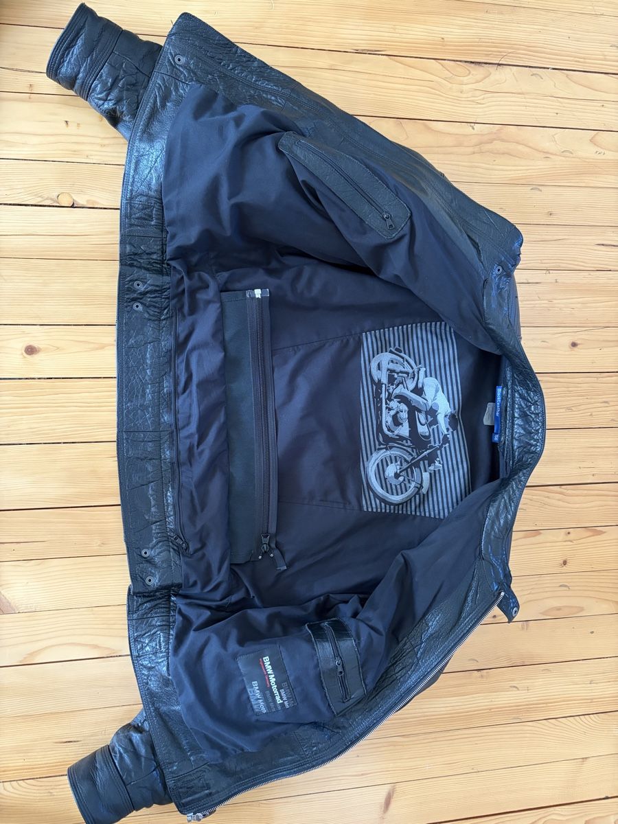 BMW Jacken: BMW Black Leather Motorradjacke 56 – Gebraucht aus Greifensee von daniel1982 6