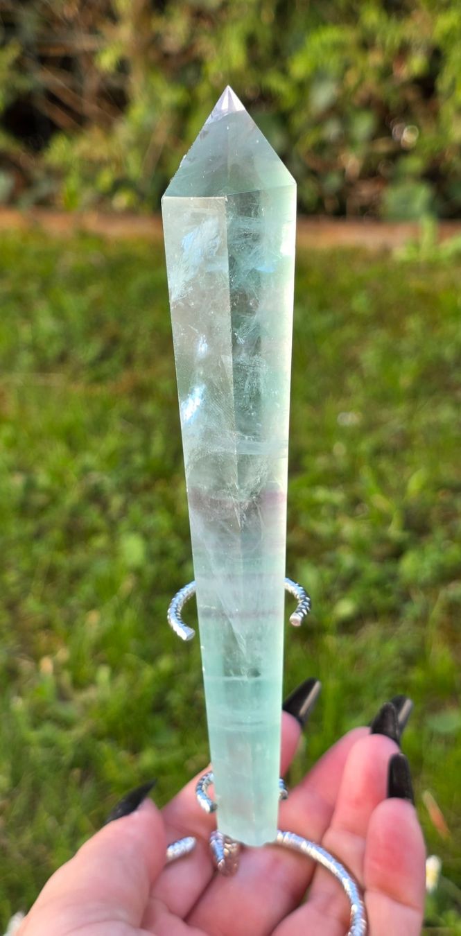 Minerali & Pietre curative: Fluorit Zepter 175g – Nuovo e nell'imballaggio originale da Matzingen venduto da Shay_Crystalz 1