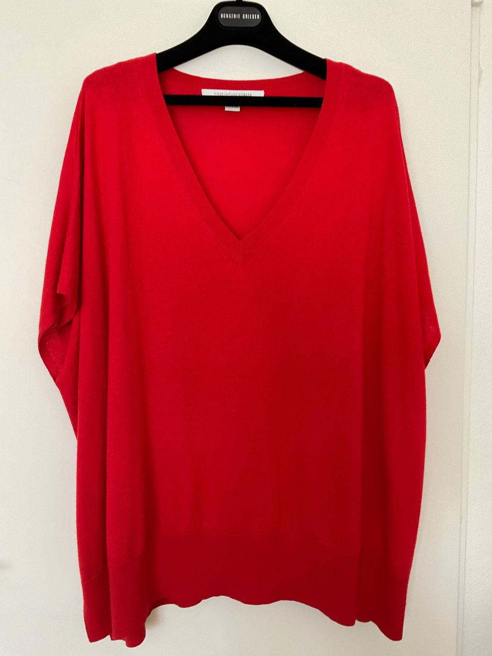 Maglioni & Felpe: Diane von Furstenberg Seide Kaschmir Pullover Gr M/L rot – Usato da Urdorf venduto da alda02 1