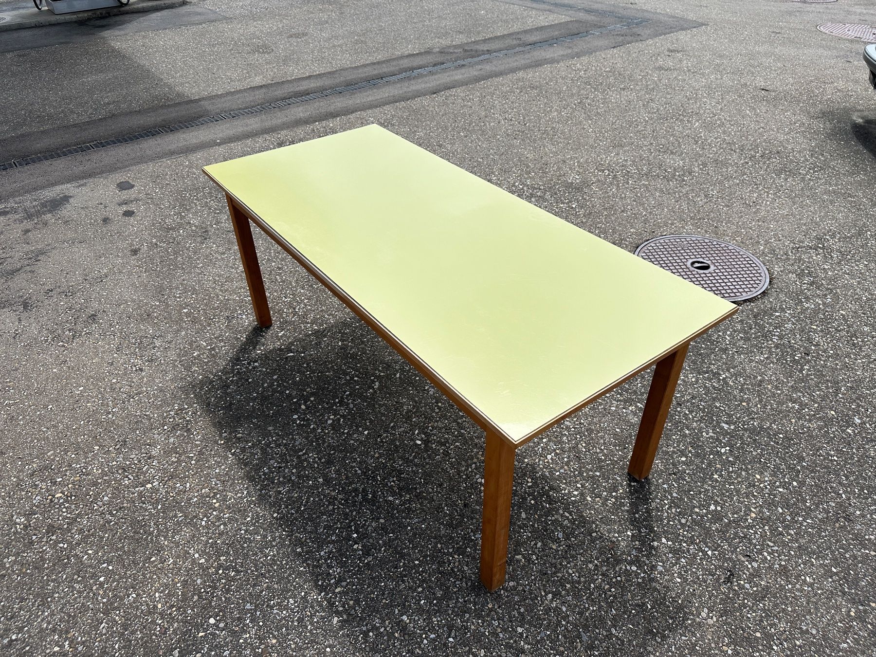 Tables: Vintage Ateliertisch / Holztisch – D'occasion à Zürich par frauflufelberg 4