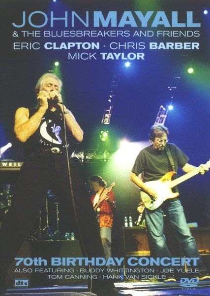 Tutti i DVDs: John Mayall & The Bluesbreakers - Eric Clapton - Chris Barbe – Usato da Brittnau venduto da Zibu