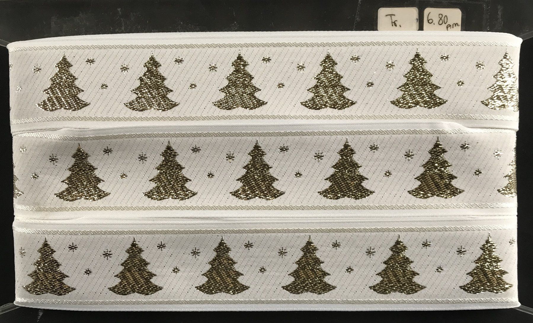 Tessuti: STOFF BAND 7.40 METER WEIHNACHTEN NEU – Nuovo (secondo la descrizione) da Ostermundigen venduto da wini63