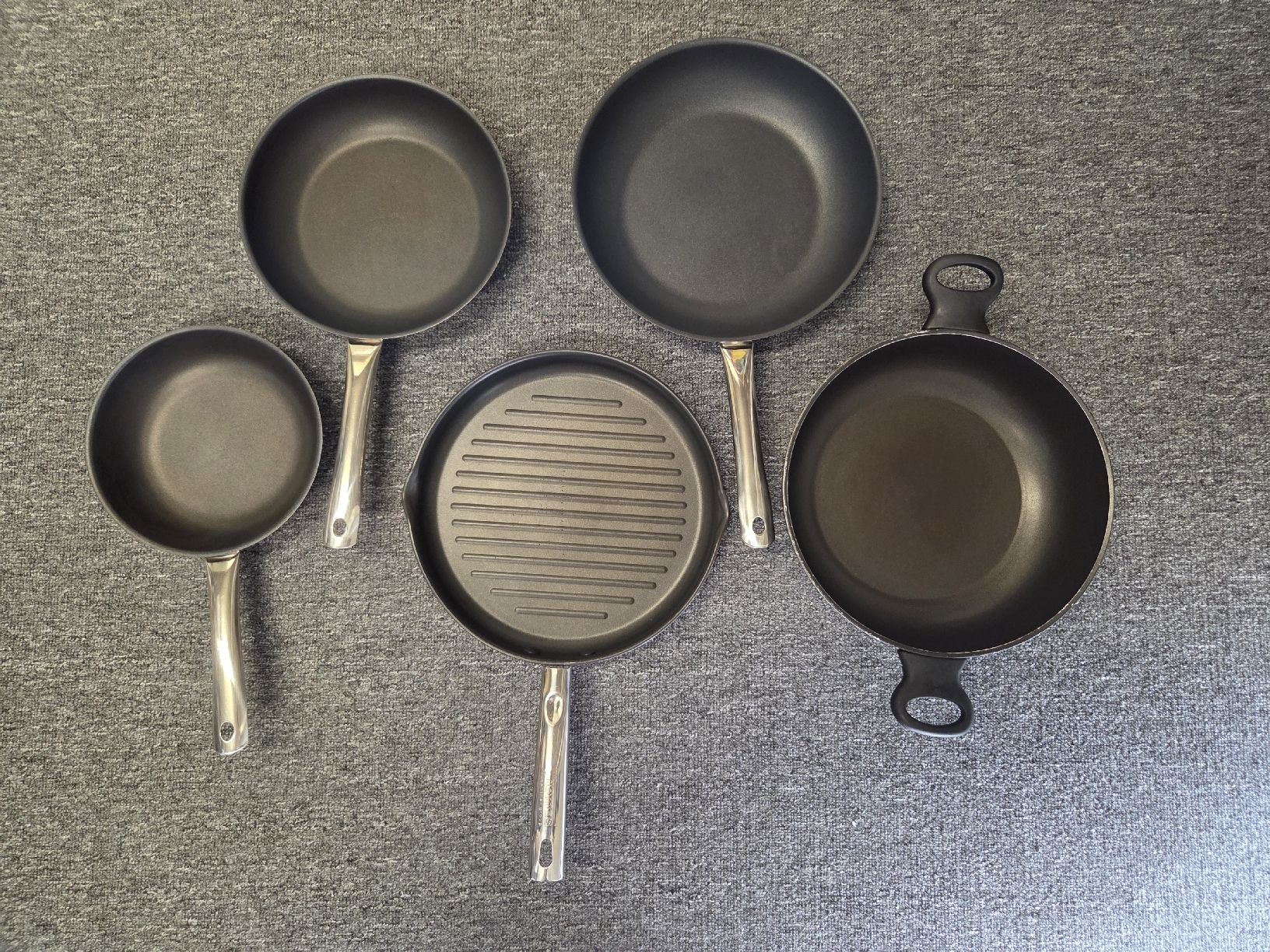 Thomas Padelle: Pfannen SET 5 teilig – Usato da Jaberg venduto da rjdtwo