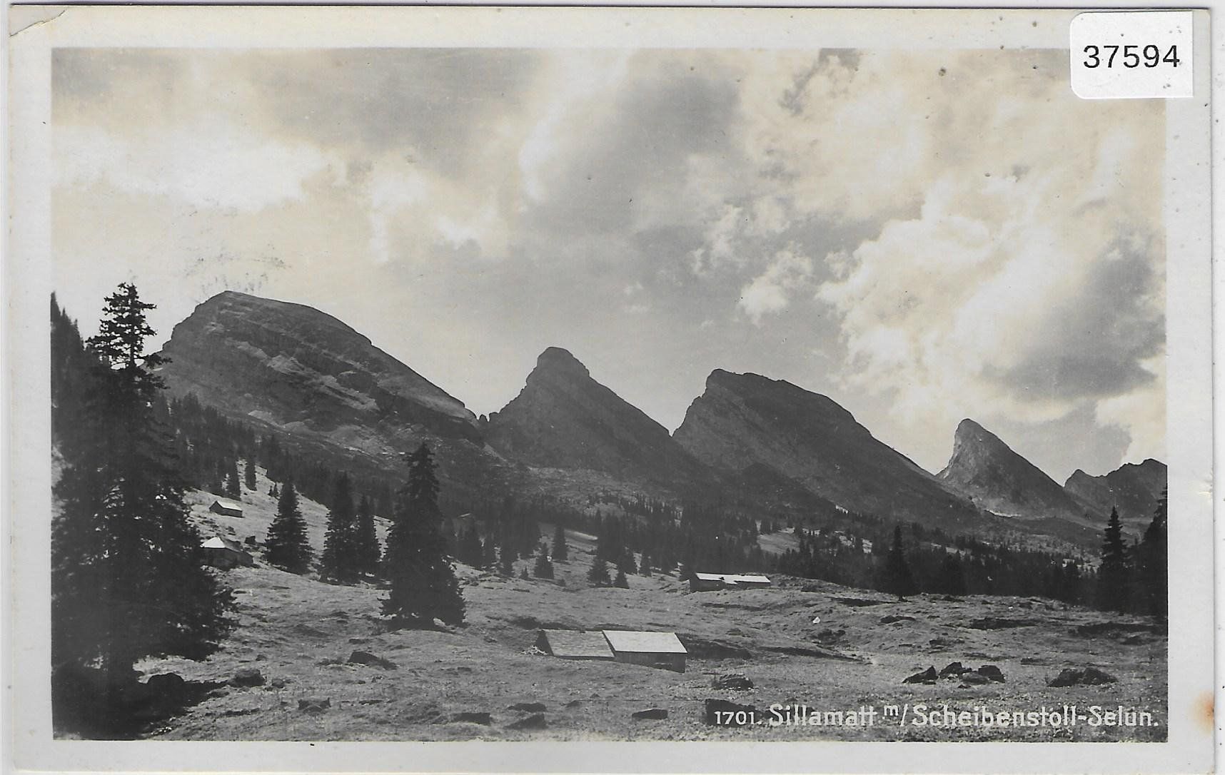 Cartoline postali: Sillamatt mit Scheibenstoll-Selun – Usato da Ettingen venduto da Kartenplanet