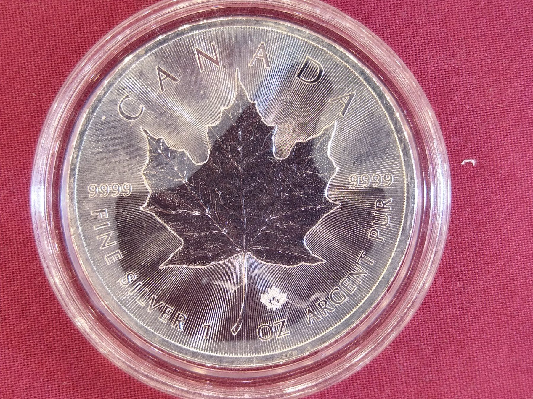 Alle Münzen: Silber Maple Leaf 1 oz - 2015 – Gebraucht aus Dättlikon von Quarz58 1