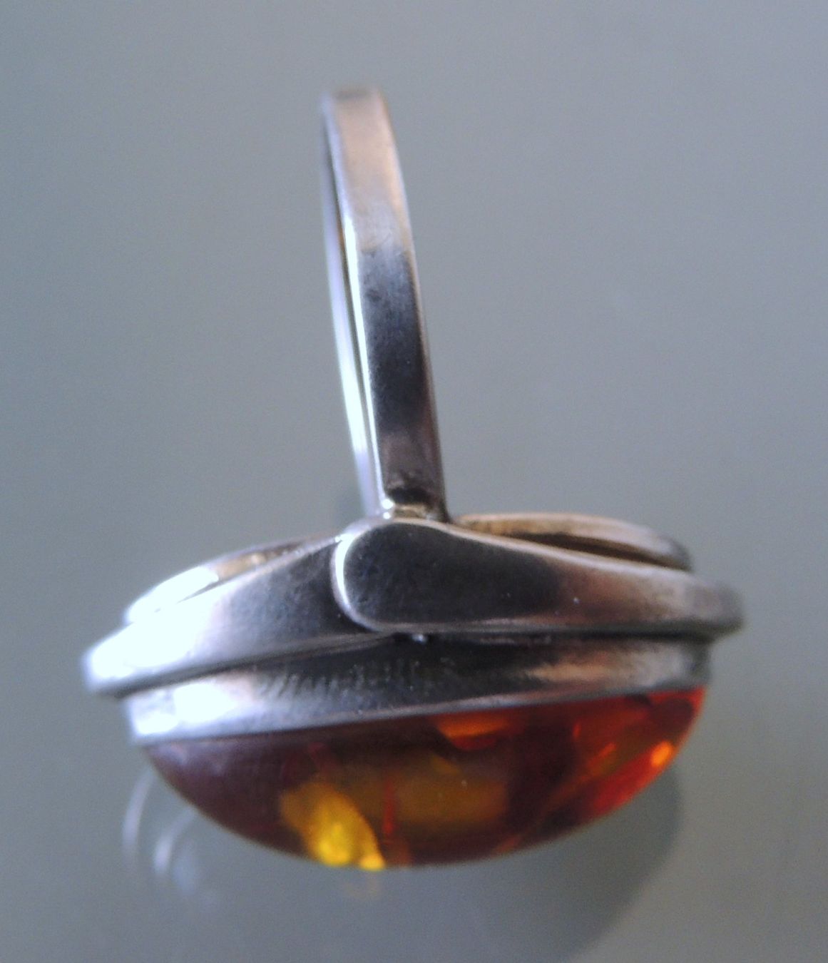 Ringe: Silber 925 Bernstein Fingerring Gr. 55 – Gebraucht aus Waldenburg von schaller707 3