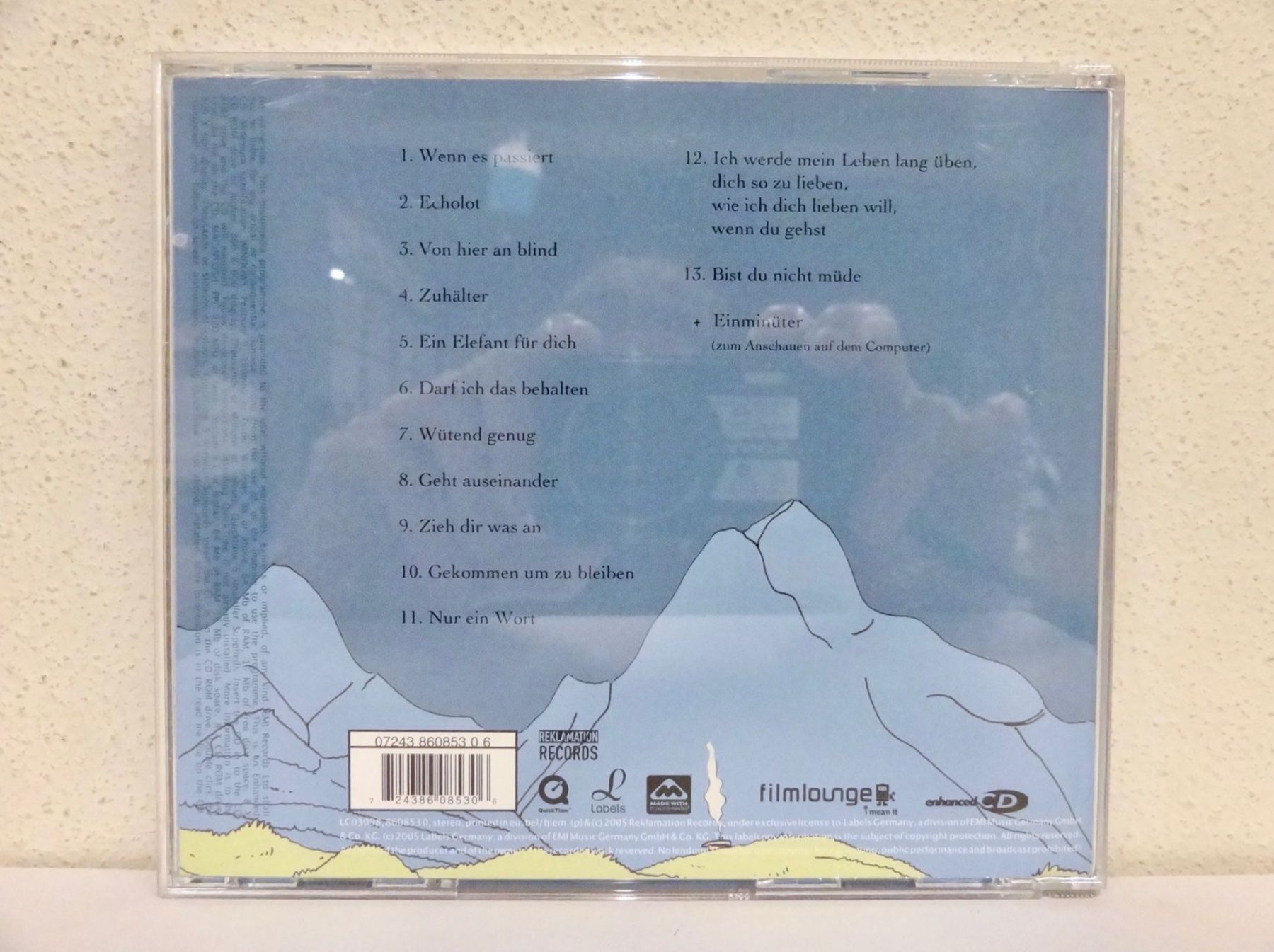 CD: CD WIR SIND HELDEN / VON HIER AN BLIND – Usato da Kerzers venduto da djstarsky73 1