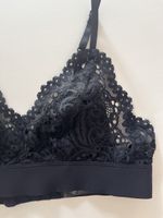Schwarzer H&M Spitzen BH, Grösse S, neuwertig!
