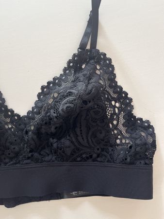 Schwarzer H&M Spitzen BH, Grösse S, neuwertig!
