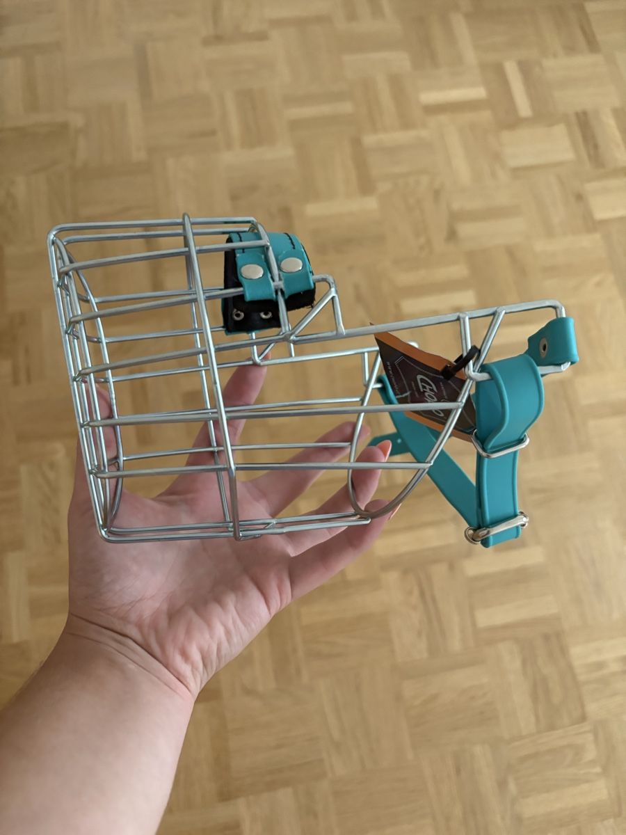 Leine & Halsband: Chopo Maulkorb Biothane Cocker Spaniel Rüde Zink – Neu und originalverpackt aus Riehen von DogCare_Totolino 1