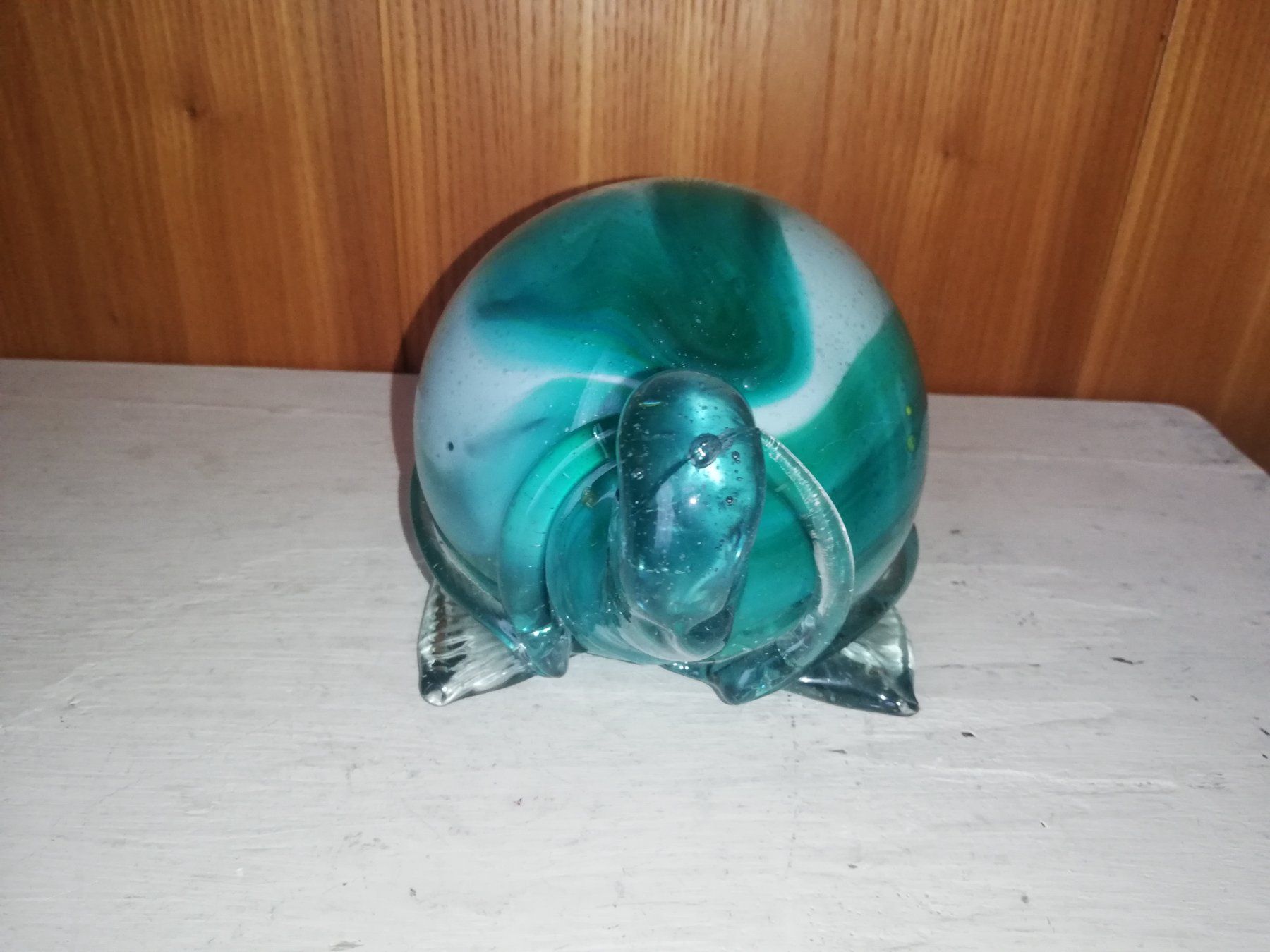 Statuette: grosse Glas Schildkröte – Usato da Aarburg venduto da Emelie 3