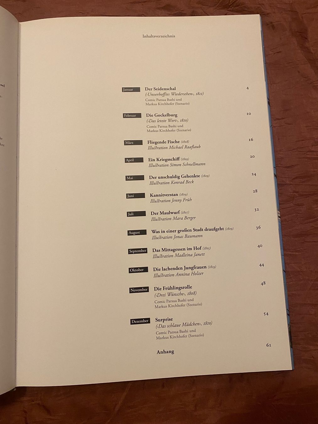 Libri: Kalendergeschichten in Comics Johann Peter Hebel Buch Comic – Usato da Basel venduto da him_5r5n 4