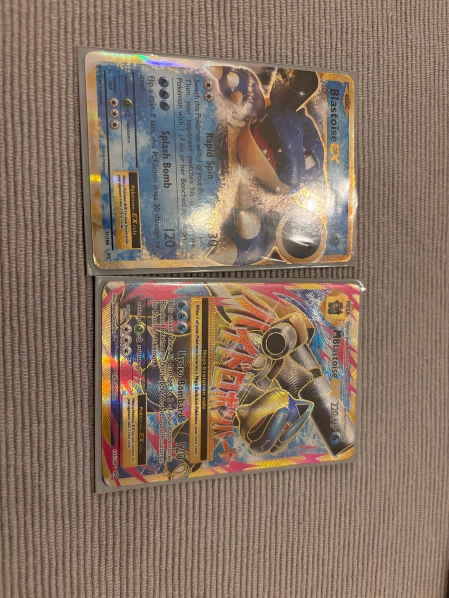 Pokémon Carte collezionabili: Pokemon Blastoise ex & Mega Ex – Usato da Sierre venduto da Tracy83