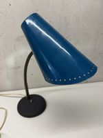 Tütenlampe blau Originale Vintage 50er/60er