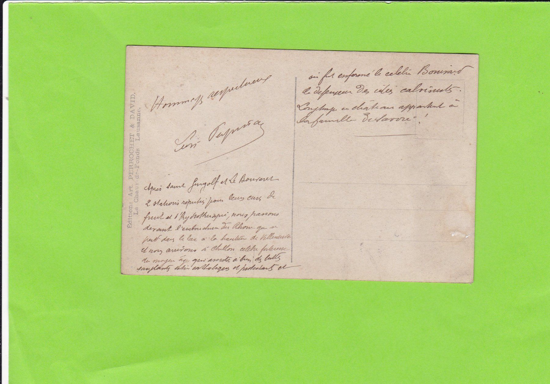 Cartes postales: Chillon--Barque – D'occasion à St. Peterzell par neckertal 1