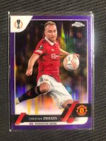 Topps Chrome Christian Eriksen  Manchester Utd. Purple