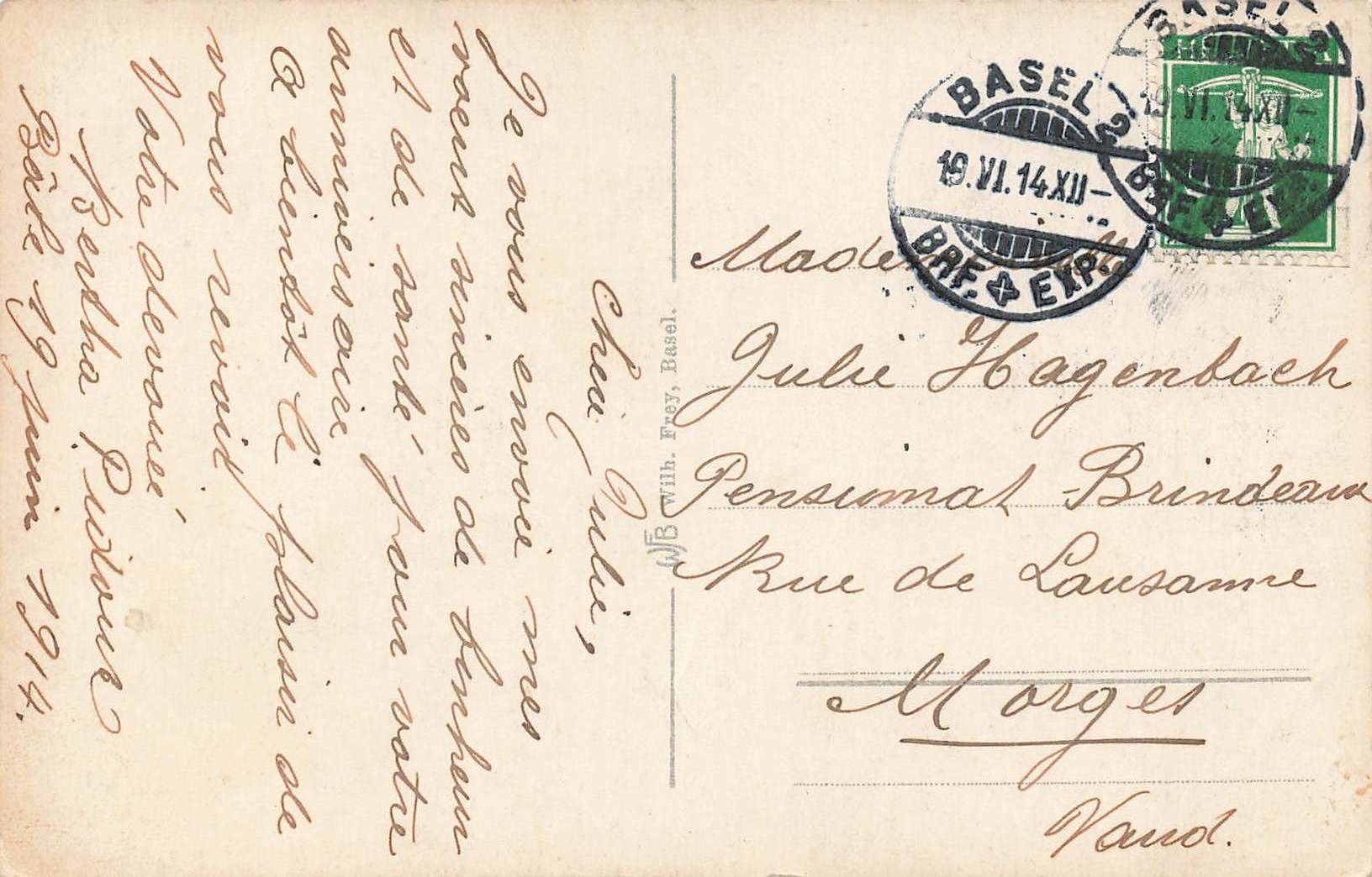 Cartoline postali: Basel Schiff Boot Battello – Usato da Biasca venduto da Blenio71 1