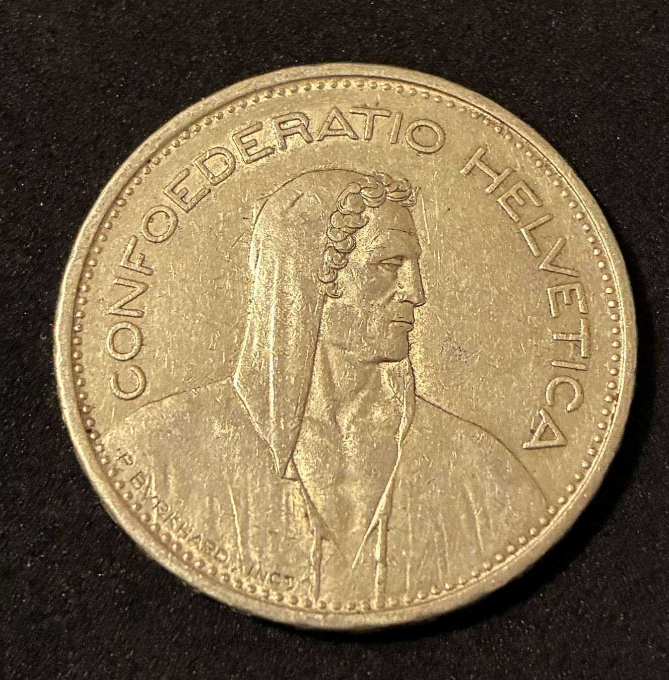 Tutti le monete: 5 Franken Silber 1940 – Usato da Köniz venduto da Habenix 2