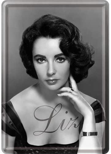 Articoli pubblicitari: Liz Portrait, Blechpostkarte – Nuovo (secondo la descrizione) da Schalunen venduto da schwabspielautomaten