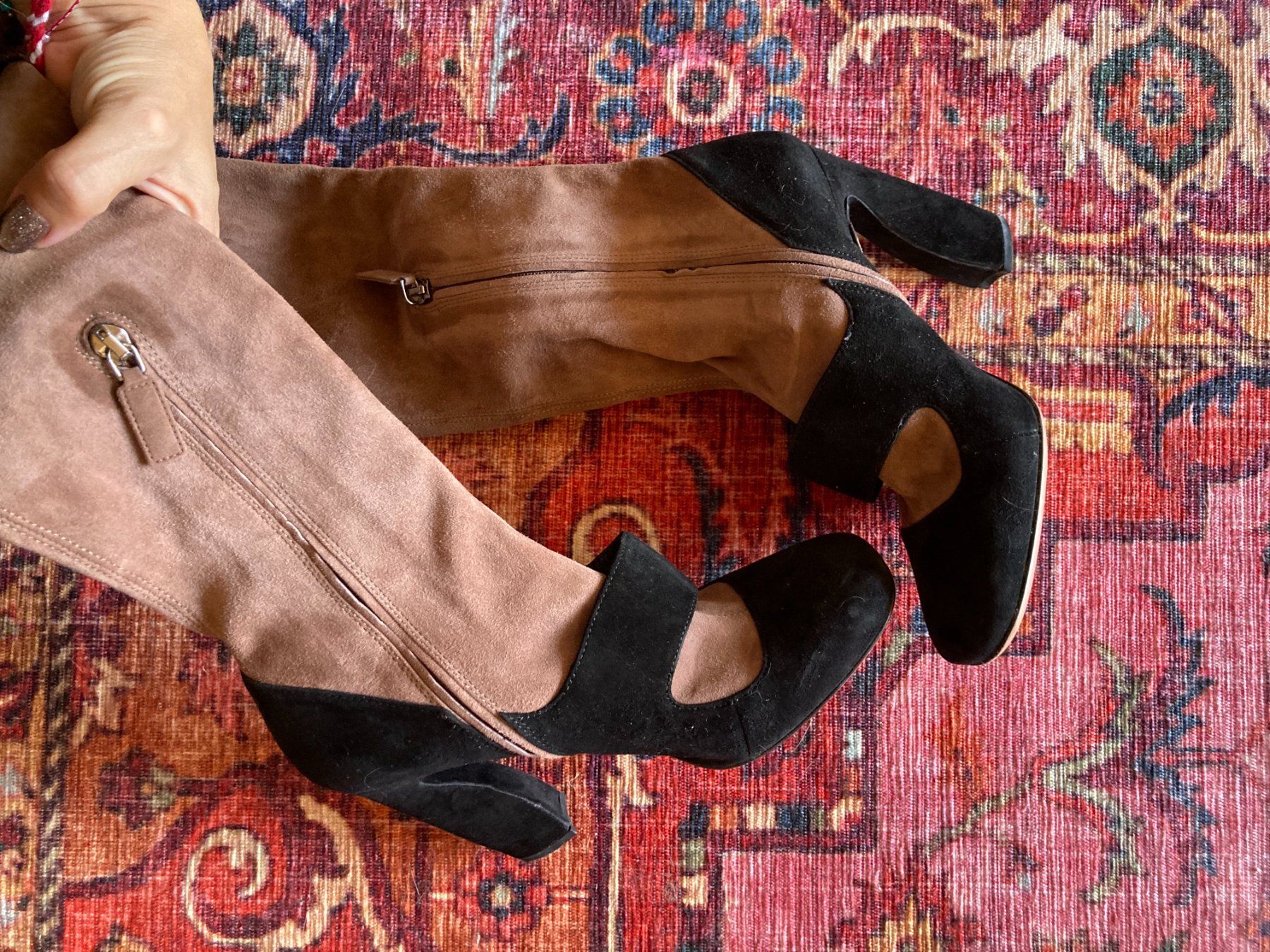 Damenschuhe: Bottes Prada – Gebraucht aus Neuchâtel von A01100 1