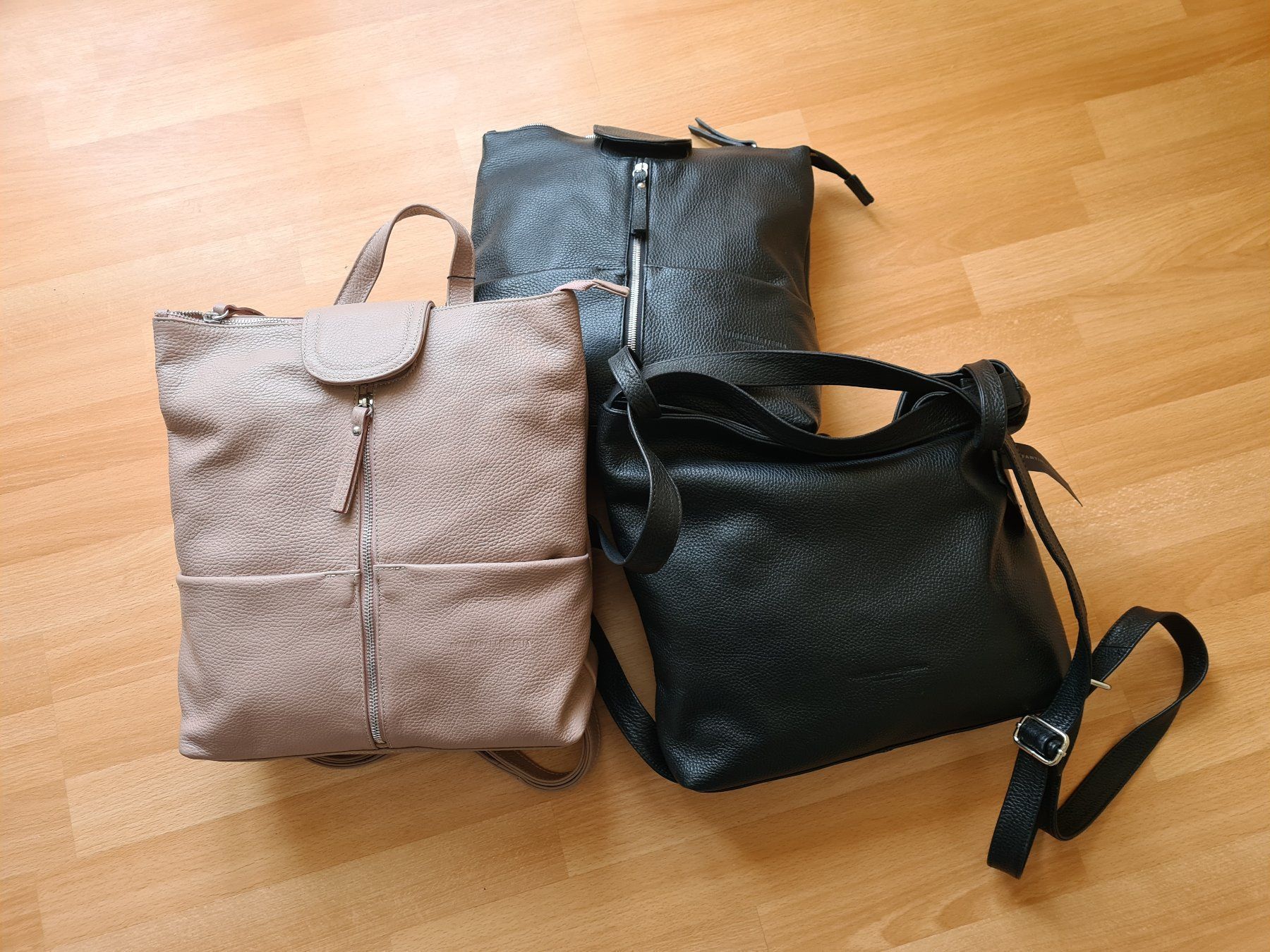 Zaini: Leder Damen Rucksack Beige – Nuovo (secondo la descrizione) da St. Gallen venduto da Demos86 3