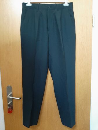 JOOP! Herren Stoffhose/ Wolle Gr. 98, schwarz