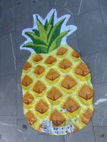 Aufblasbare Ananas Schwimminsel für Pool und See neu