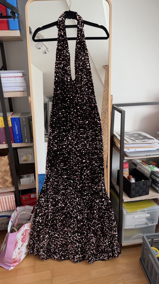 Asos Vestiti: Glitzer Kleid Gr. S – Usato da Brunnen venduto da browneyes_007