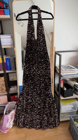 Asos Glitzer Kleid Gr. S