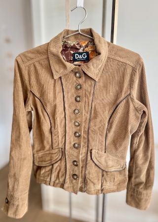D&G Dolce & Gabbana Kordjacke