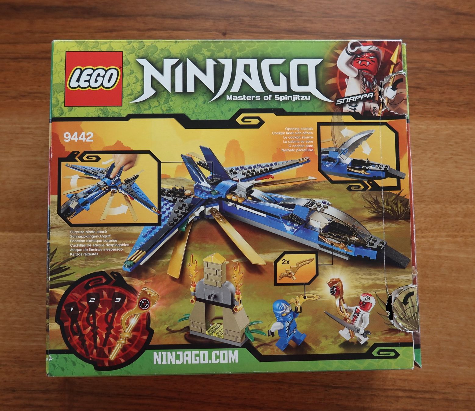 Lego Kit di costruzioni: Lego Ninjago Jay's Storm Fighter 9442 – Usato da Alterswil FR venduto da jan_s55g 2