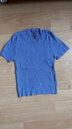 Feine Rippenpullover Chicoree Grösse S/M