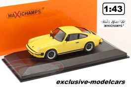 PORSCHE 911 SC 1979 gelb 1:43 von Minichamps