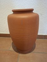 Grosse Bodenvase aus Ton 34 cm